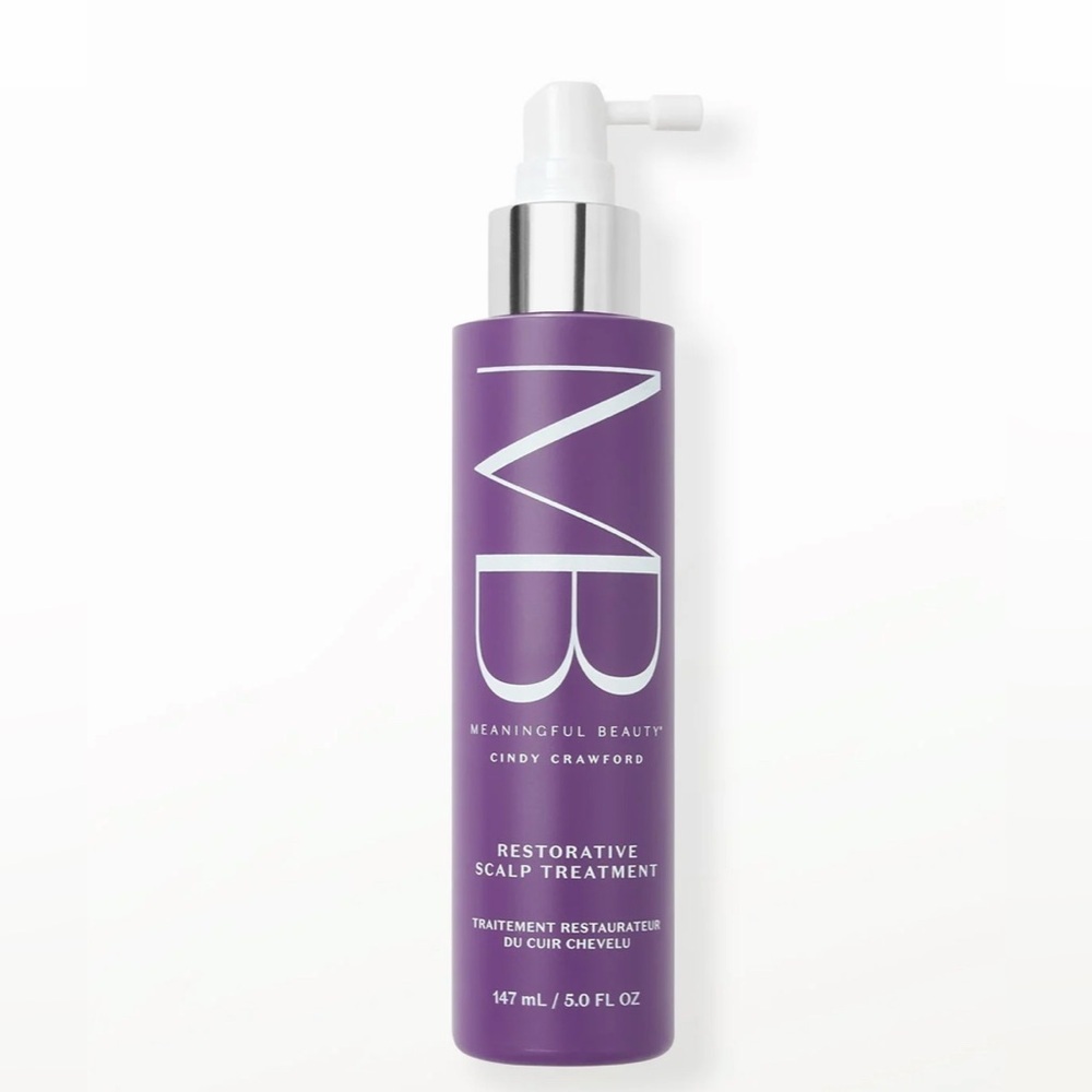 NWT, Ipsy Peach‎ bag and Meaningful beauty Restorative Scalp Treatment, 2 FL OZ